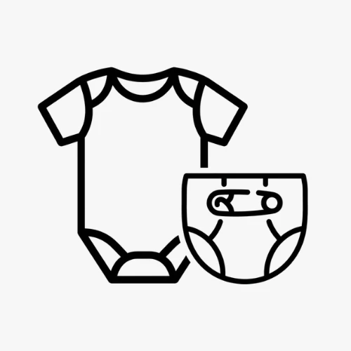 เสื้อผ้าเด็ก & อ้อมผ้าเด็ก