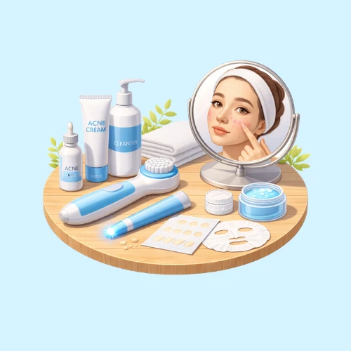 โปรแกรมดูแลผิวหน้า & รักษาสิว